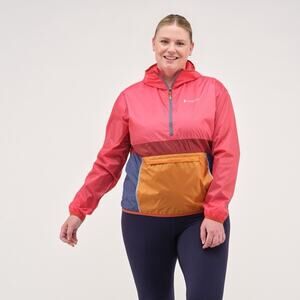 Cotopaxi Women Teca Half-Zip Windbreaker Size L Hiking Camping Outdoor Packable